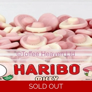 HARIBO Milky Mushrooms Foam Jelly Sweets